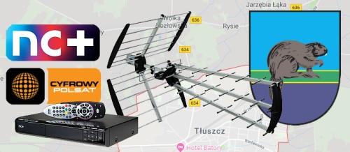 Montaż Anten Tłuszcz, Serwis Ustawianie Anten Satelitarnych i Naziemnych w Tłuszczu